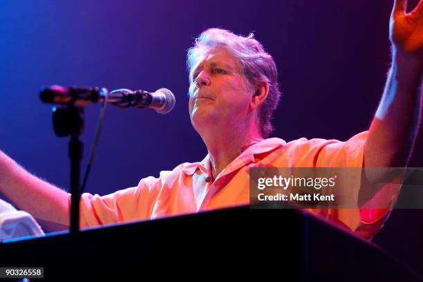 Brian Wilson performs at The Roundhouse on September 3, 2009 in London, England.