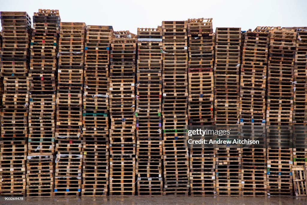 Industrial Pallet Stack