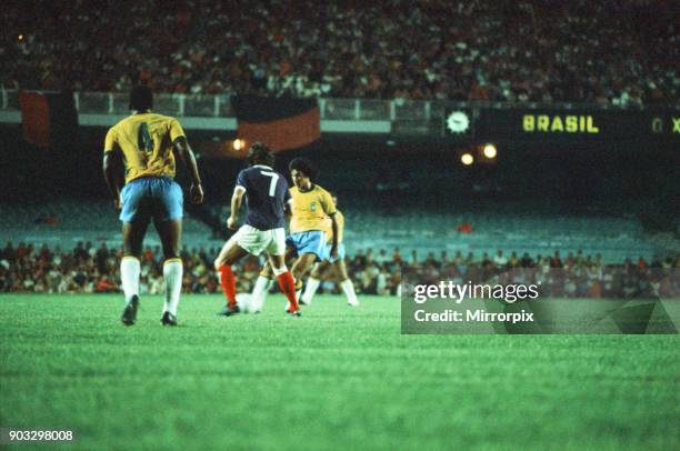 Brazil 1-0 Scotland, 1972 Brazil Independence Cup, final stage, Group A match at the Estadio do Maracana, Rio de Janeiro, Brazil, Wednesday 5th July...