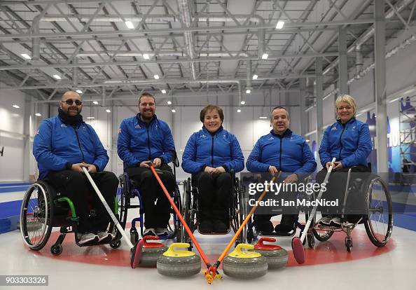 ParalympicsGB Wheelchair Curling Team Announcement ParalympicsGB Wheelchair Curling Team Announcement