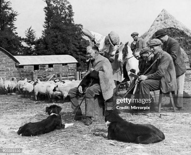 Shepherd Hairdressing Farm labourers in the hills of Shropshire were growing their hair long, owing to dearth of barbers in their villages, until...