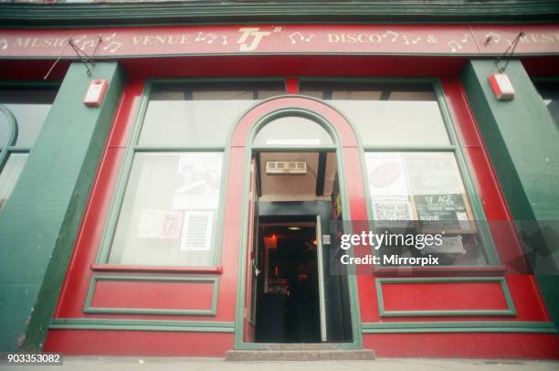 S nightclub and live music venue on Clarence Place in Newport, South Wales, 27th February 1997.