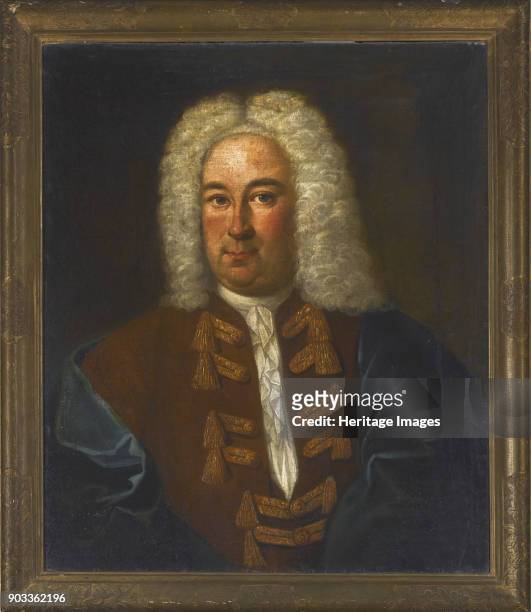 Portrait of the composer George Frideric Handel . Private Collection.