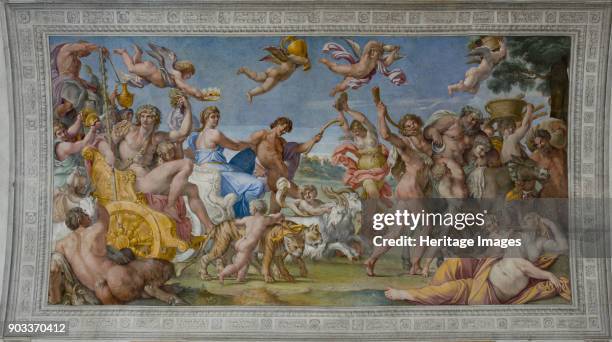 The Triumph of Bacchus and Ariadne. Found in the Collection of Palazzo Farnese, Rome.