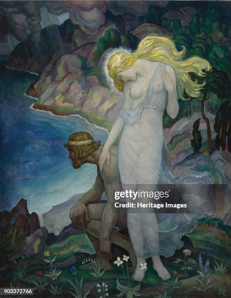 Ulysses and Calypso. Private Collection.