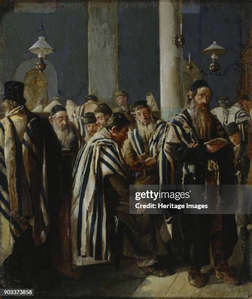 Shabbat Prayer. Private Collection.