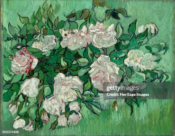 Pink Roses. Found in the Collection of Ny Carlsberg Glyptotek.