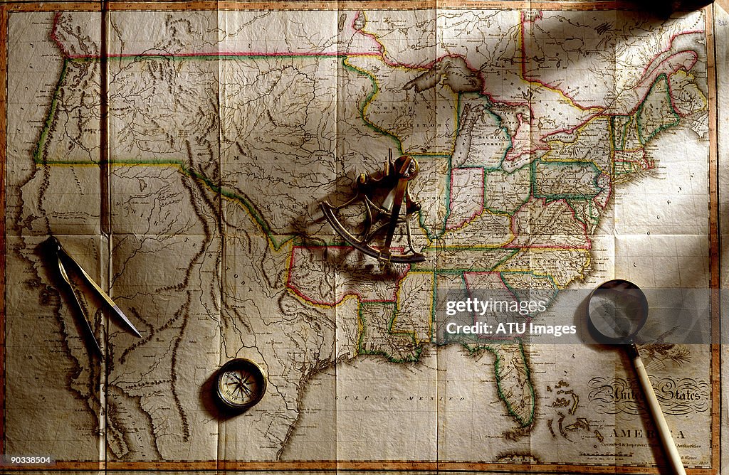 Navigation map