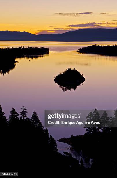 lake tahoe - emerald bay lake tahoe bildbanksfoton och bilder