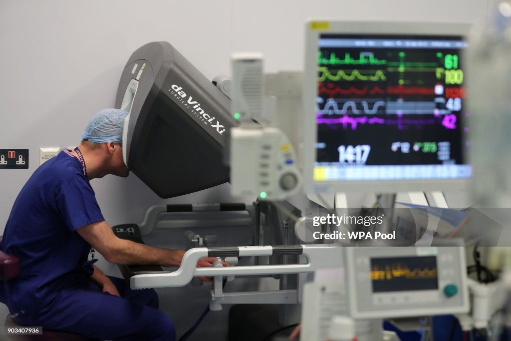 The Duke of Cambridge Visits The Royal Marsden NHS Foundation Trust