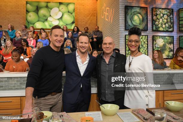 Actor Patrick Wilson is the guest, Wednesday, January 10, 2018 on Walt Disney Television via Getty Images's "The Chew." "The Chew" airs MONDAY -...