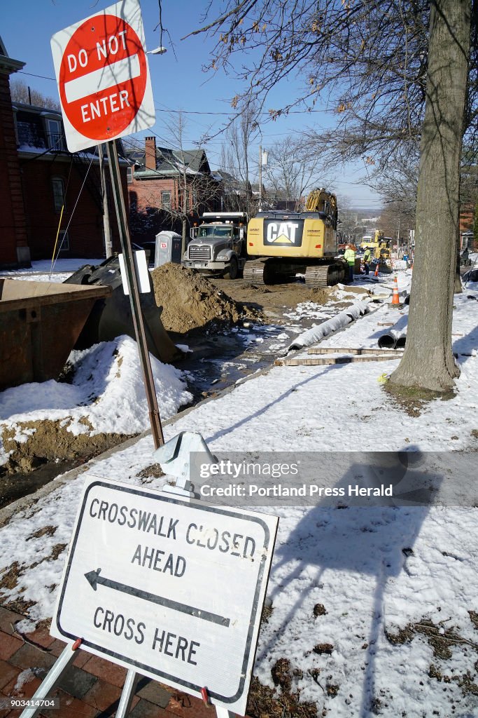 State Street construction work