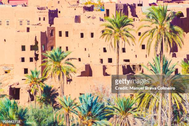 ait ben haddou - maroc atlas photos et images de collection