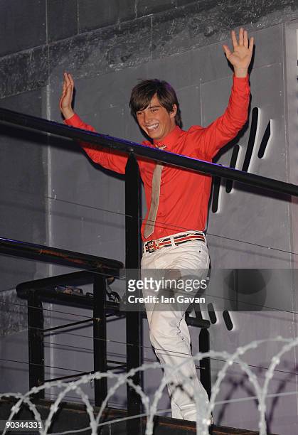 Rodrigo Lopes is evicted during the Final of this year's Big Brother 10 at Elstree Studios on September 4, 2009 in Borehamwood, England.