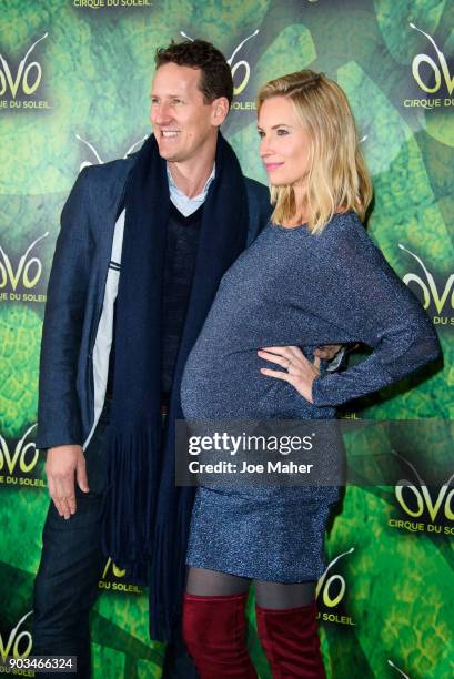 Brendan Cole arrives at the Cirque du Soleil OVO premiere at Royal Albert Hall on January 10, 2018 in London, England.