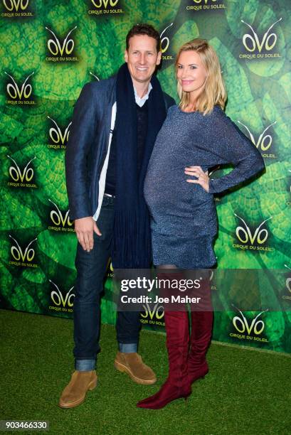 Brendan Cole arrives at the Cirque du Soleil OVO premiere at Royal Albert Hall on January 10, 2018 in London, England.