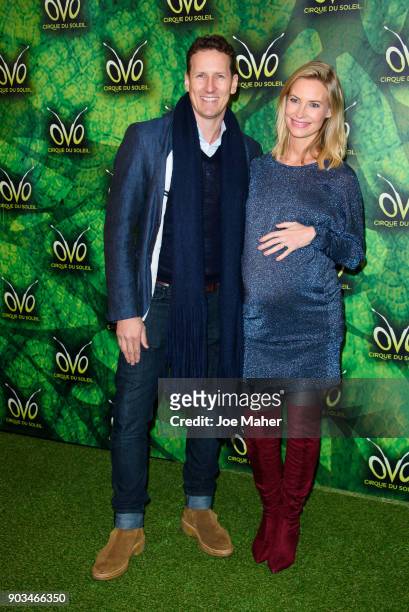 Brendan Cole arrives at the Cirque du Soleil OVO premiere at Royal Albert Hall on January 10, 2018 in London, England.