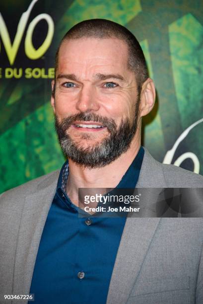 Fred Sirieix arriving at the Cirque du Soleil OVO premiere at Royal Albert Hall on January 10, 2018 in London, England.