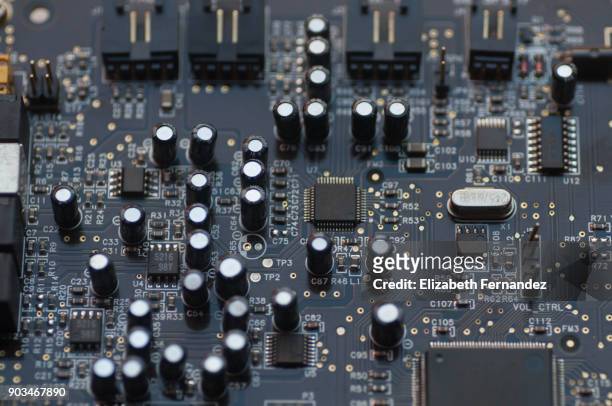 integrated circuit - birthplace of silicon valley stockfoto's en -beelden