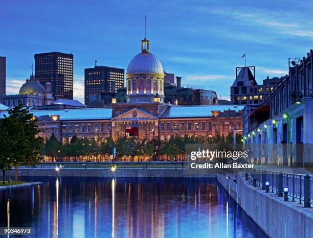 bonsecours market - bonsecours market stock pictures, royalty-free photos & images
