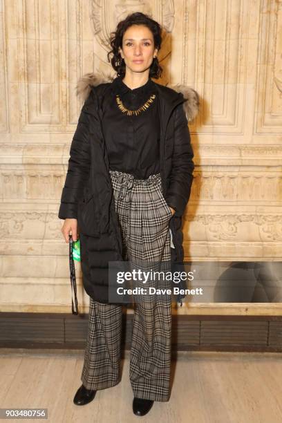 Indira Varma attends the Opening Night performance of "Cirque Du Soleil: OVO" at the Royal Albert Hall on January 10, 2018 in London, England.