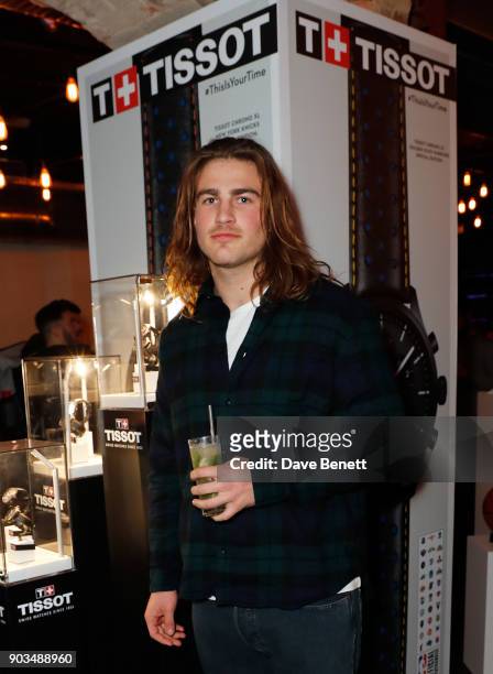 Max Clarke attends The Tissot x NBA Launch Party at BEAT on January 10, 2018 in London, England.
