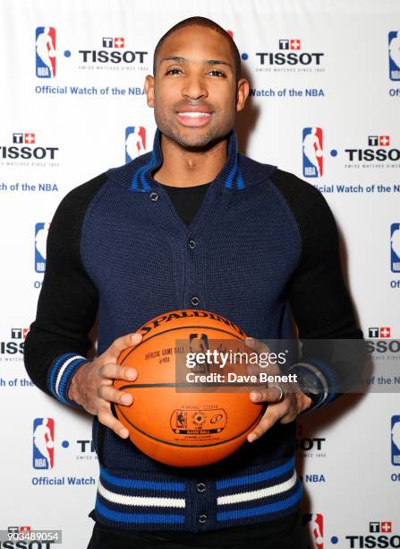 Al Horford attends The Tissot x NBA Launch Party at BEAT on January 10, 2018 in London, England.