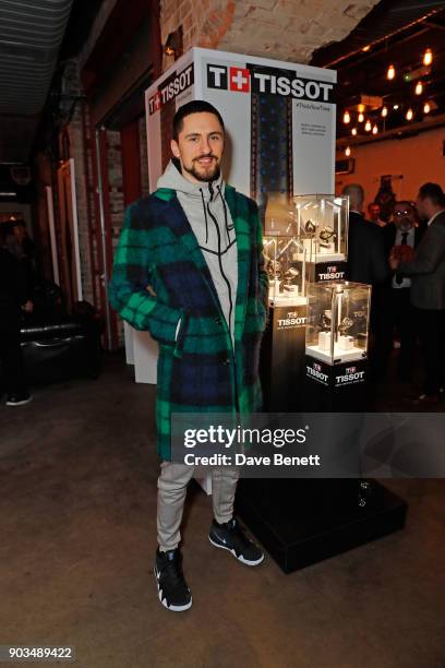 David Vujanic attends The Tissot x NBA Launch Party at BEAT on January 10, 2018 in London, England.