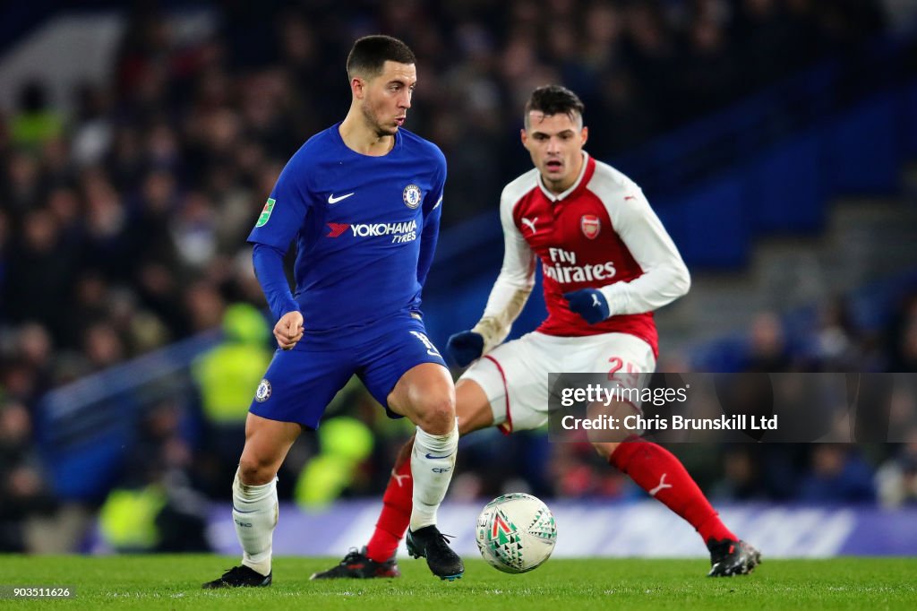 Chelsea v Arsenal - Carabao Cup Semi-Final: First Leg