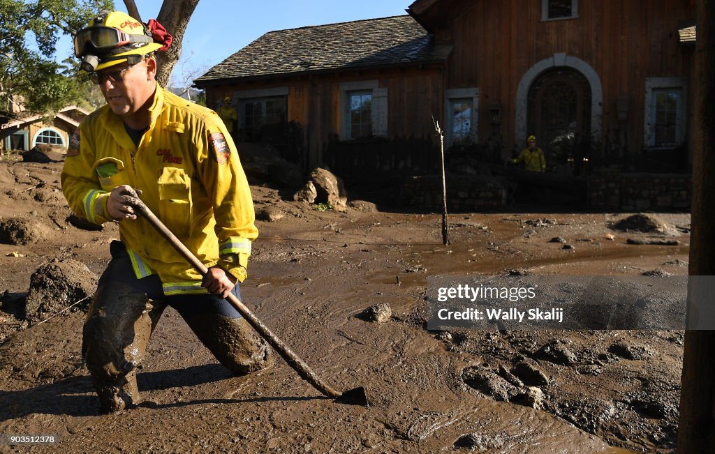Mudslides Kill Over 10 People In Montecito, Where Wildfire Scorched Hillside