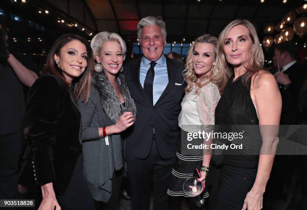 Bethenny Frankel, Dorinda Medley, Jack Gross, Chief Executive Officer at ONE Jeanswear Group, Tinsley Mortimer and Sonja Morgan attend as ONE...