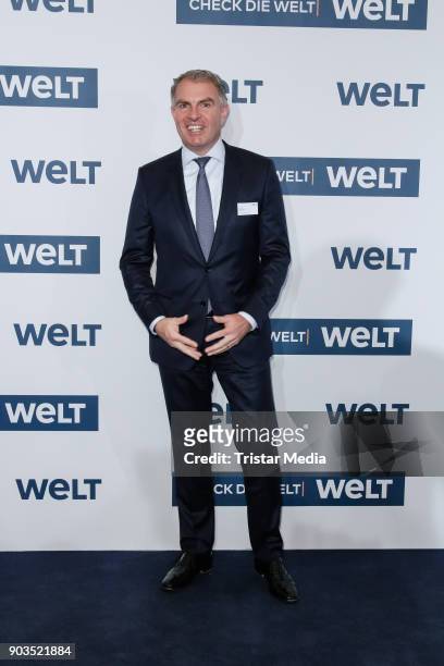 Carsten Spohr attends the 'World Economic Summit ' 2018 on January 10, 2018 in Berlin, Germany.