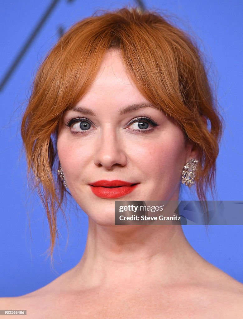 75th Annual Golden Globe Awards - Press Room