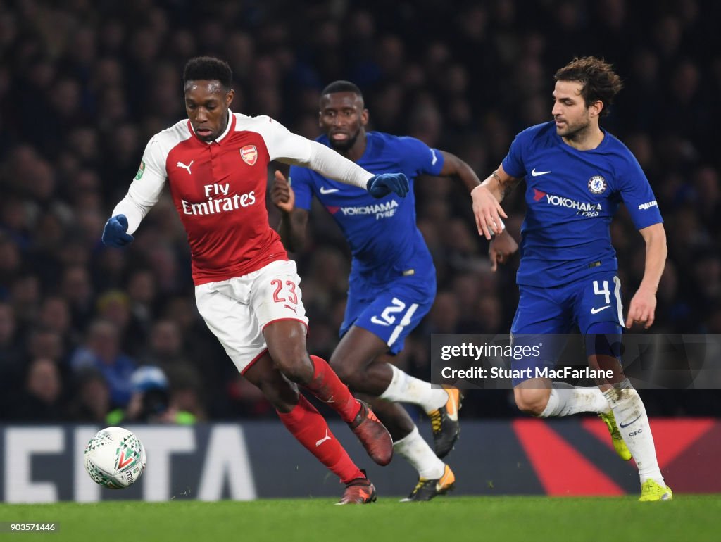 Chelsea v Arsenal - Carabao Cup Semi-Final: First Leg