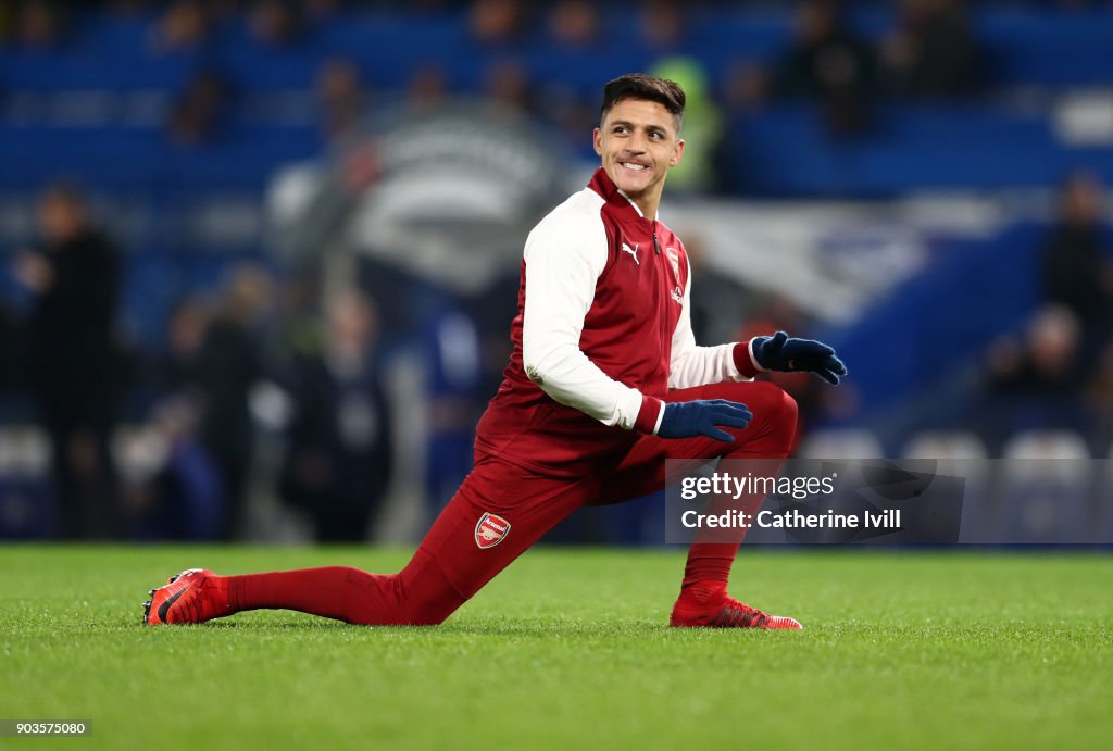 Chelsea v Arsenal - Carabao Cup Semi-Final: First Leg