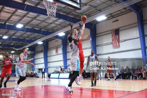 During the NBA G League Showcase Game 4 on January 10, 2018 at the Hershey Centre in Mississauga, Ontario Canada. NOTE TO USER: User expressly...