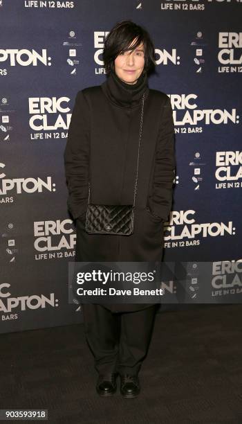 Sharleen Spiteri attends the UK Premiere of "Eric Clapton: Life In 12 Bars" at BFI Southbank on January 10, 2018 in London, England.