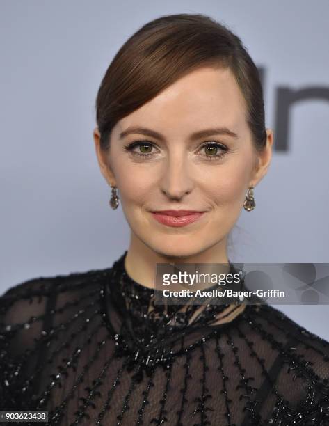 Actress Ahna O'Reilly attends the 19th Annual Post-Golden Globes Party hosted by Warner Bros. Pictures and InStyle at The Beverly Hilton Hotel on...