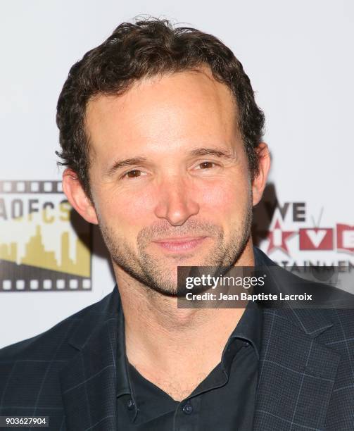 Dan Lemmon attends the Inaugural Los Angeles Online Film Critics Society Award Ceremony on January 10, 2018 in Hollywood, California.