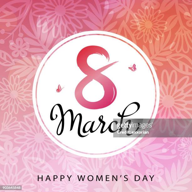 ilustrações de stock, clip art, desenhos animados e ícones de 8th march women's day - dia internacional da mulher