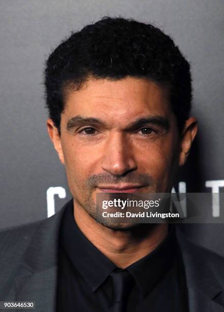 Actor Mido Hamada attends the premiere of Starz's "Counterpart" at the Directors Guild of America on January 10, 2018 in Los Angeles, California.