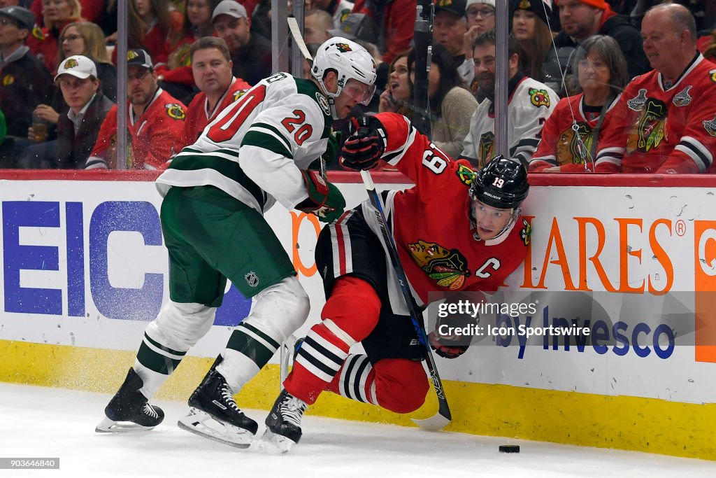 NHL: JAN 10 Wild at Blackhawks