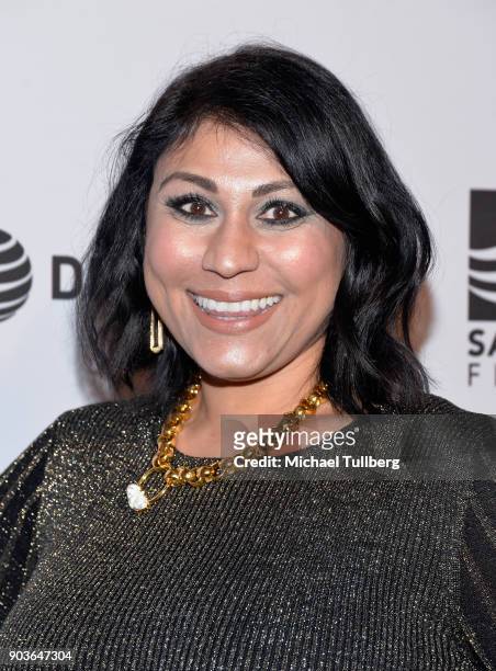 Hanny Patel attends a special screening of "Small Town Crime" at the Vista Theatre on January 10, 2018 in Los Angeles, California.