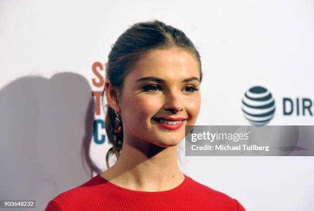 Actress Stefanie Scott attends a special screening of "Small Town Crime" at the Vista Theatre on January 10, 2018 in Los Angeles, California.