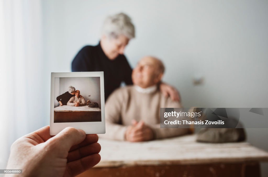 Portrait of a senior couple