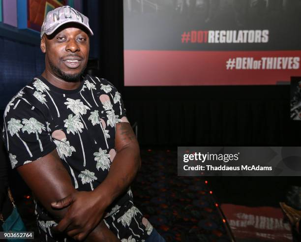 Papa Kieth at The Den of Thieves special screening at Regal South Beach on January 10, 2018 in Miami, Florida.