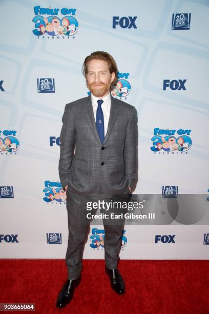 Actor Seth Green attends Fox Celebrates 300th Episode Of "Family Guy" at Cicada on January 10, 2018 in Los Angeles, California.