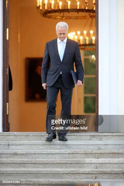 Berlin, Schloss Bellevue, Bundespraesident Joachim Gauck entlaesst das Kabinett Merkel: Peter Ramsauer
