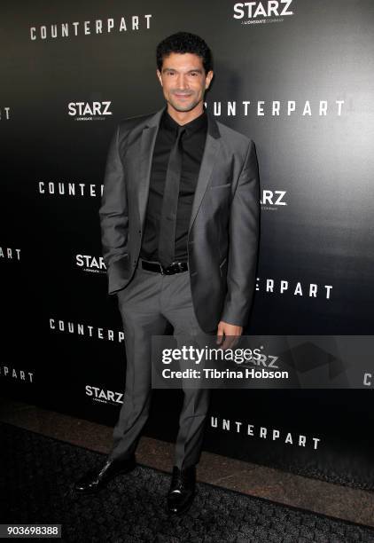 Mido Hamada attends the premiere of Starz's 'Counterpart' at Directors Guild of America on January 10, 2018 in Los Angeles, California.