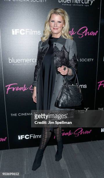Chef Sandra Lee attends the premiere of IFC Films' "Freak Show" hosted by The Cinema Society and Bluemercury at Landmark Sunshine Cinema on January...